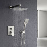 Rainlex Floor Mounted Tub Spout with Diverter and Handshower & Reviews ...