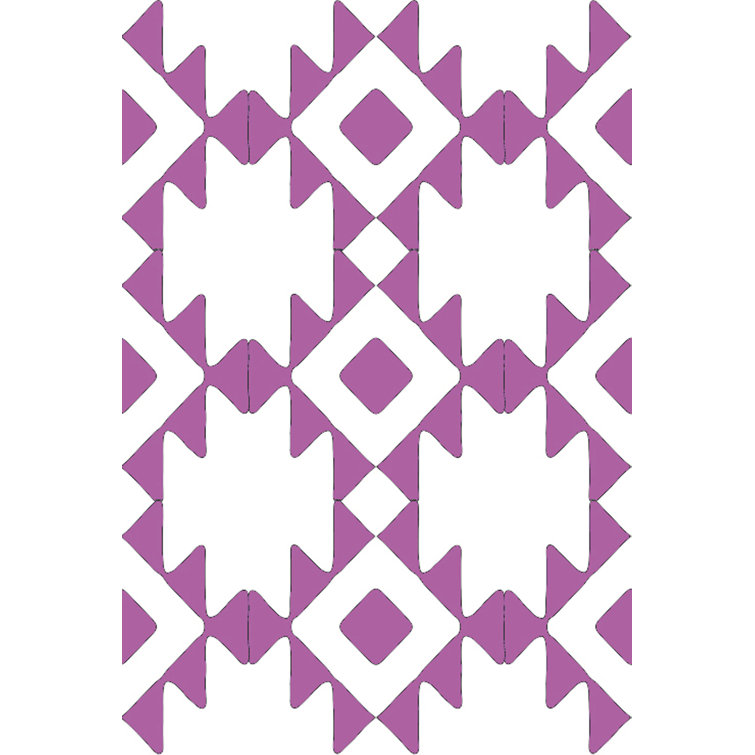 Chenille Geometric Indoor Rug