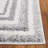 Ladaniel Border & Stripe Shag 200 Performance Striped Rug-1709536992