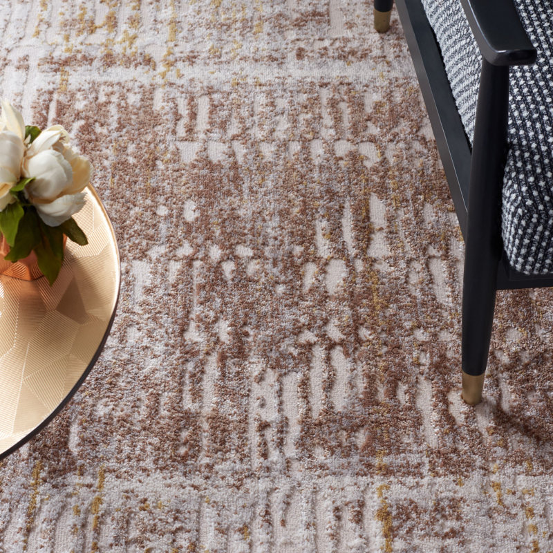 Palma Performance Abstract Rug, Rectangle 5'3" x 7'6"