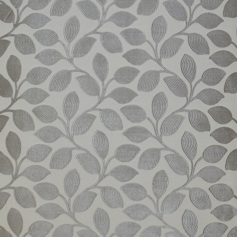 Foliage Pillow Cover & Insert, Platinum, Square 20"