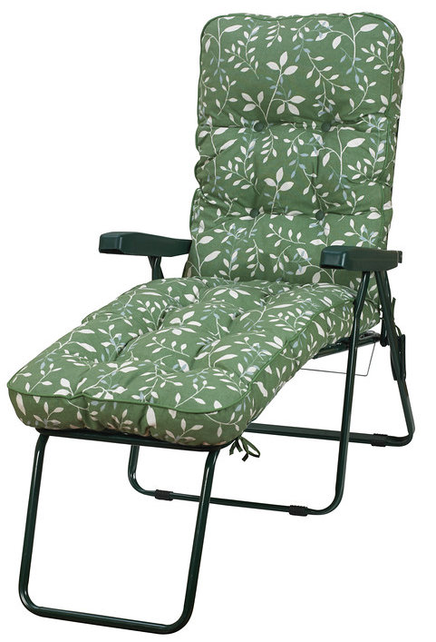 73cm Long Reclining Single Chaise with Cushions