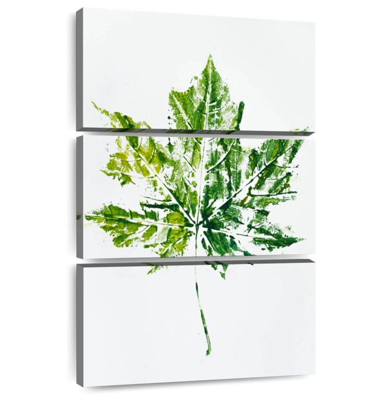 Harnek Abstract Leaf, 45" H x 28" W