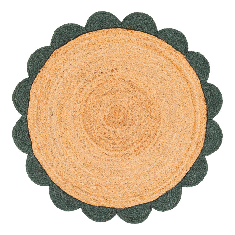 Cosner Hand Braided Area Rug