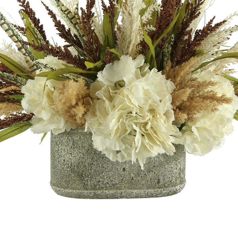 Harlem Polysilk Hydrangea Arrangement