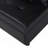 Folding Ottoman Sofa Bed Black