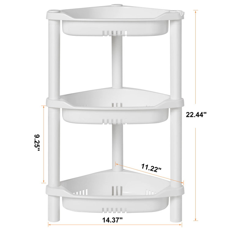 Rebrilliant Mayely Stainless Steel Shower Caddy