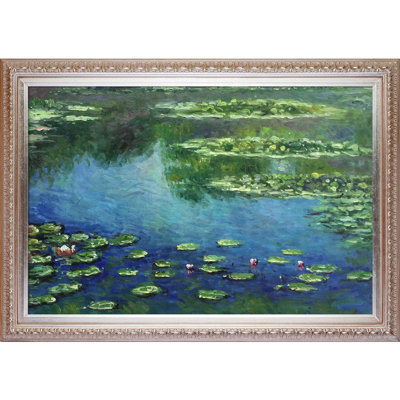 "Water Lilies", reproduction d'art sur toile