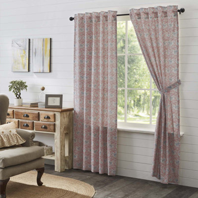Paire de rideaux obscurcissant 100% coton Louann