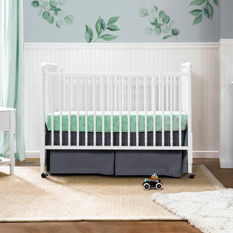 Lit de bébé convertible 3-en-1 Jenny Lind, Blanc