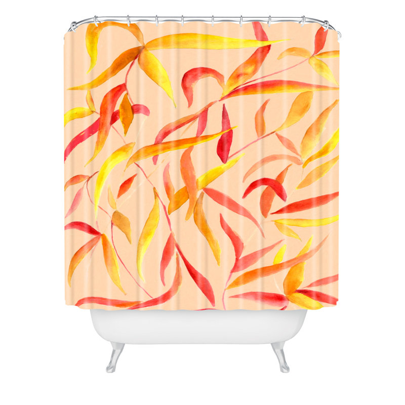 Rideau de douche simple automne leaves
