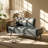 Modern 55" W x 25" D x 31.5" H Faux Leather End of Bed Bench