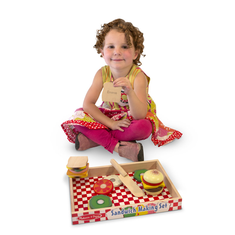 17 Piece Sandwich Making Play Set