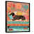 Toile avec cadre noir sélectionné