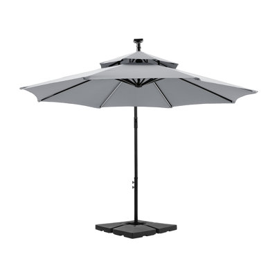 Hamill 291cm Lighted Cantilever Parasol