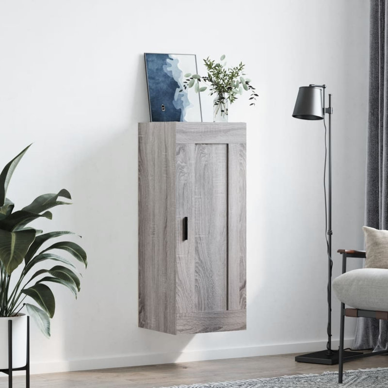 Manja Bathroom Cabinet, Grey Sonoma