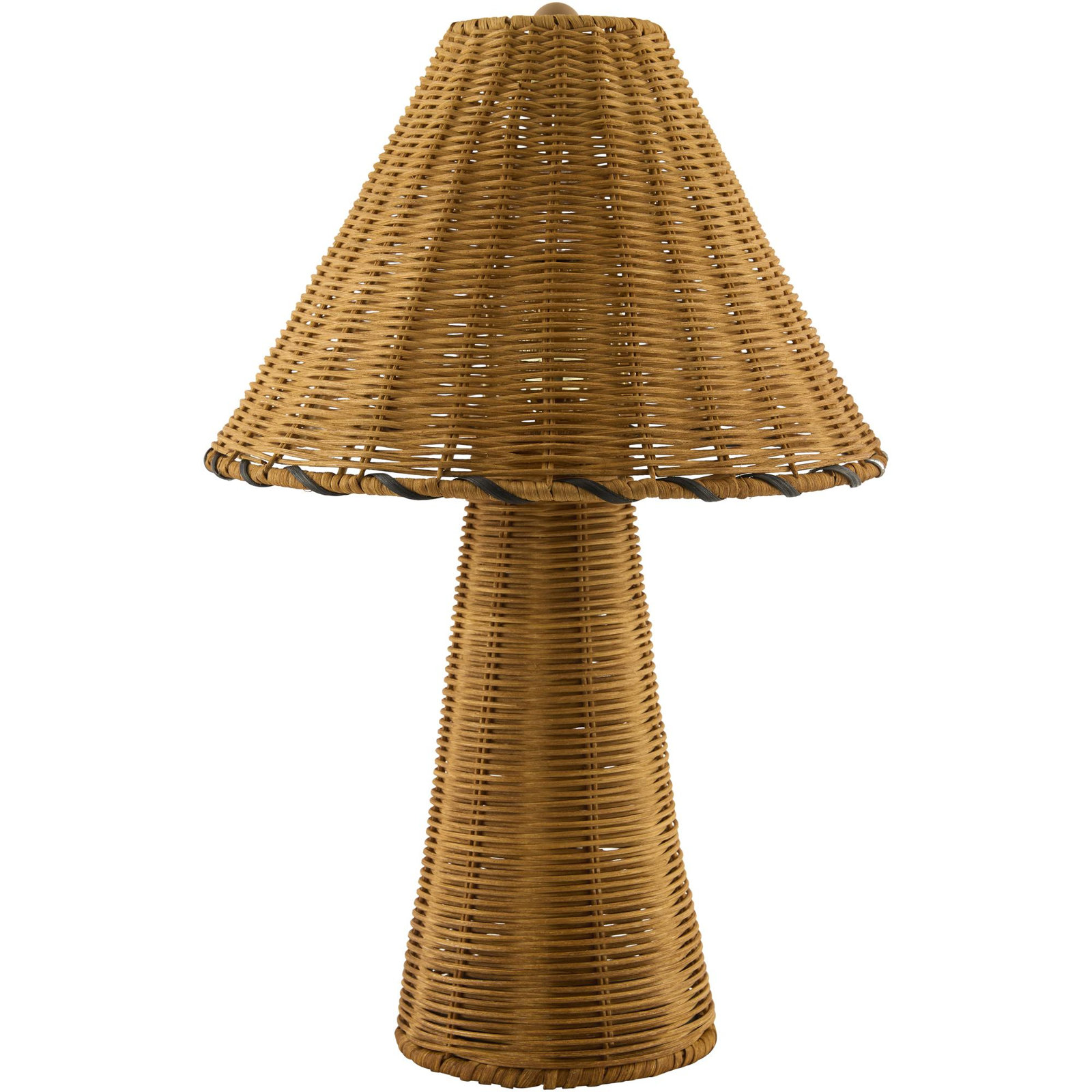 Table Lamp, Dark Brown, Dark Brown