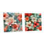 Mikonos - ensemble de 2 peintures murales en acrylique tropical bord de mer-103927812