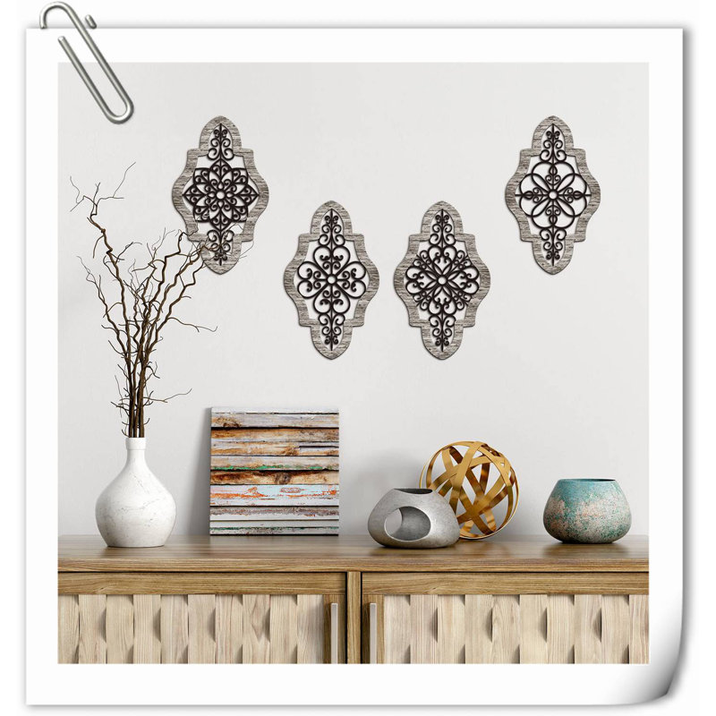 Décors muraux en bois rustique