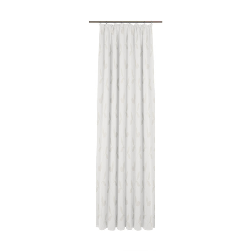 Room Darkening Curtain Panel Panel, 130cm H x 245cm W