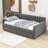 Upholstered Velvet Daybed-1673000705