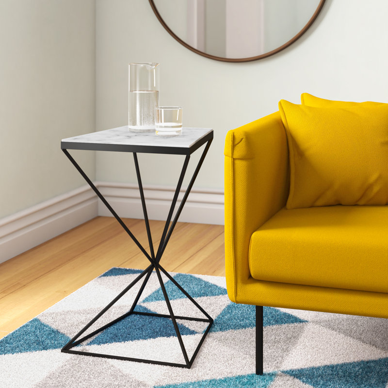 Aiden Cross Legs End Table