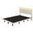 Floating Bed With Sensor LED Lights And Height-Adjustable Headboard, Vertical Channel Design-1409784922-1409784916