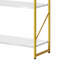 Étagère à livres en bois H 62,2 "x l 31,5" Lima