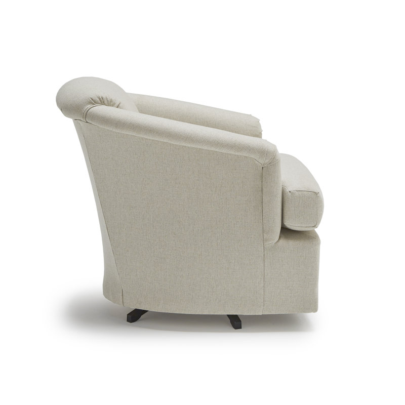Fauteuil pivotant de 31 po de large Cass, Sable - 22607