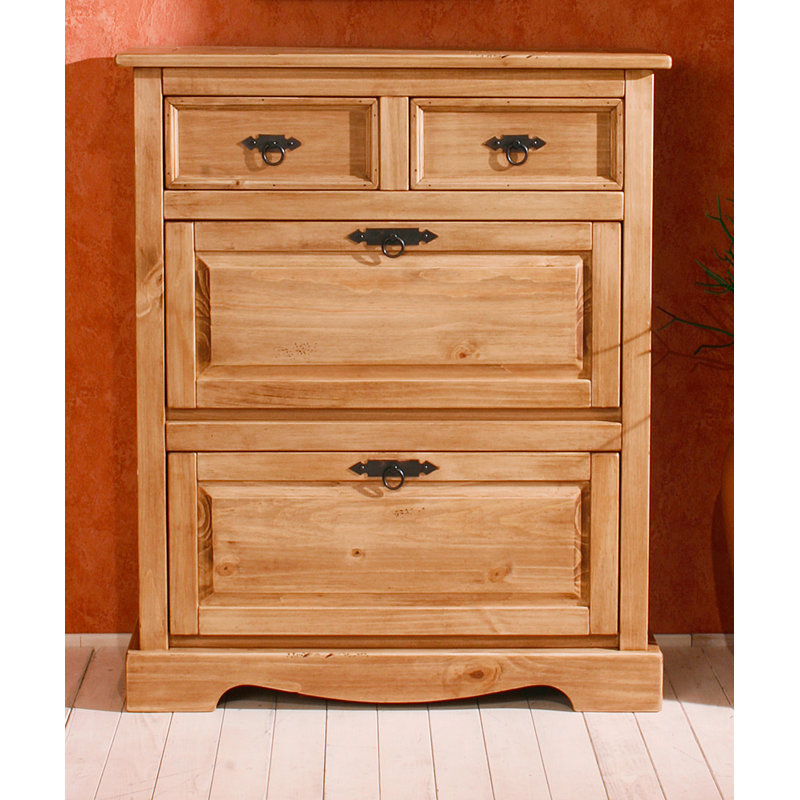 Shoe Storage Cabinet, Pine