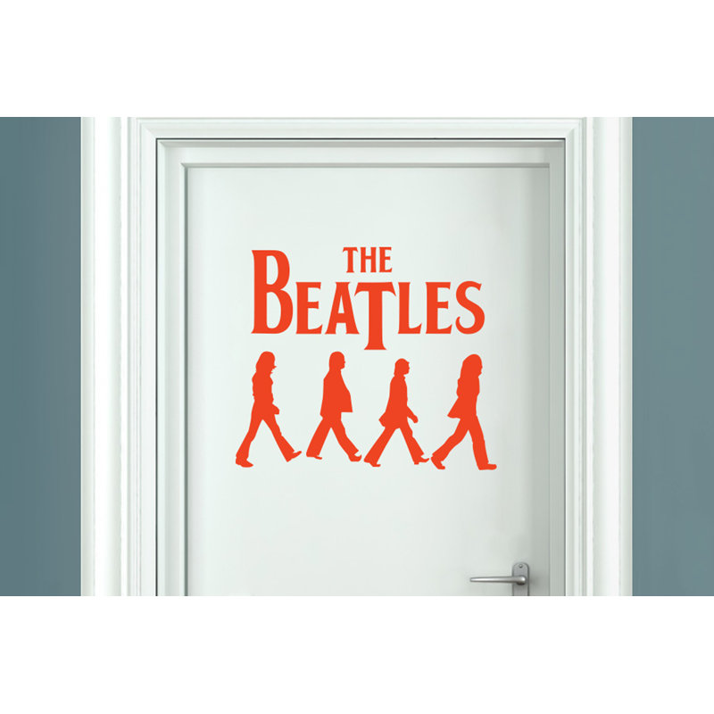Entertainment Wall Decal, Orange