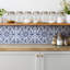 Bradly 30cm x 30cm PVC Mosaic Tile in Navy