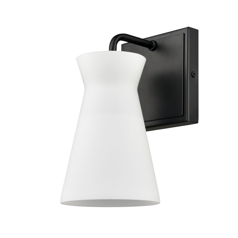 Chingford 9'' High 1-Light Sconce - Matte Black