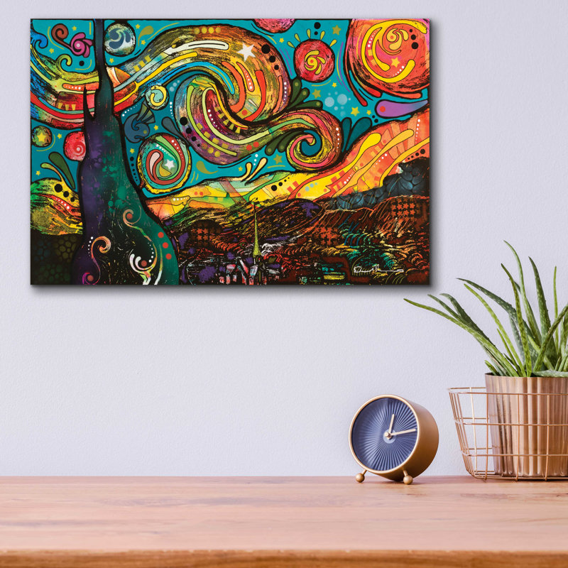 «Starry Night» par Dean Russo, art épique «Starry Night» par Dean Russo