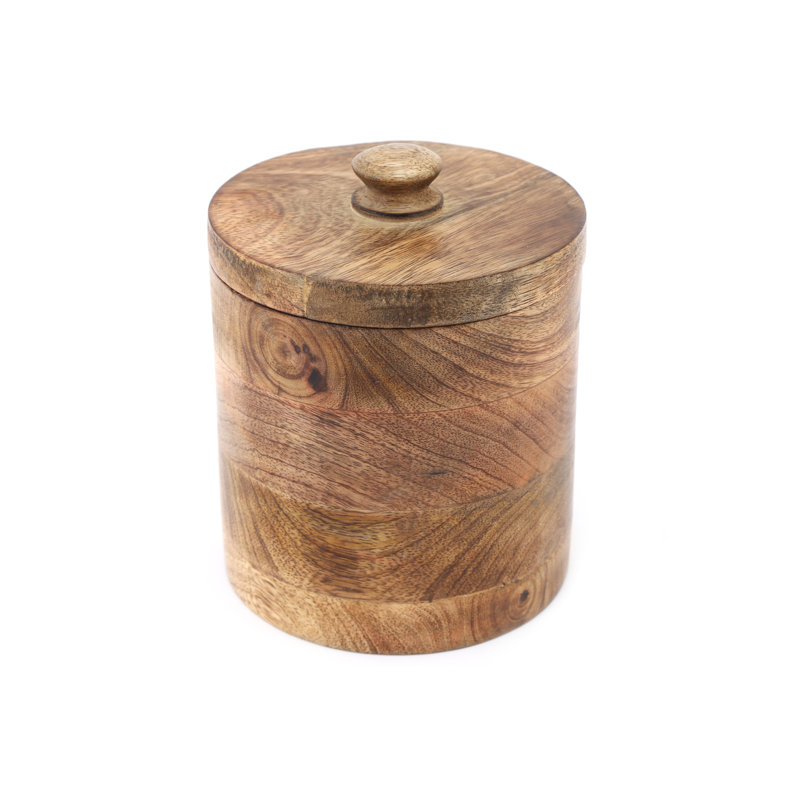 Wood Jar