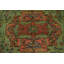 Tapis vert traditionnel pour salon 9 x 12