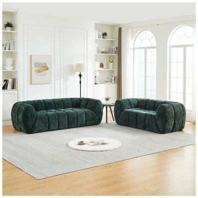 Canapé en chenille moderne Cloud