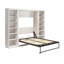 Lit escamotable avec bibliothèques de rangement Wexford-1731403015-1731403010