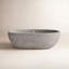 Avalon NativeStone Freestanding Soaking Cement Bathtub-17150714-32504371