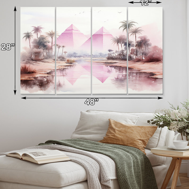 Sahara Dreams Landscape & Nature Wall Decor on Metal