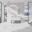 Meuble-lavabo autonome avec lavabo en résine-106912695-106912693