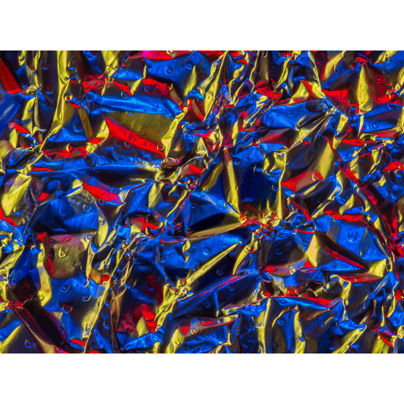 Aluminium Foil Print by Philippe Monthoux, 24" H x 32" W, Wrapped Canvas