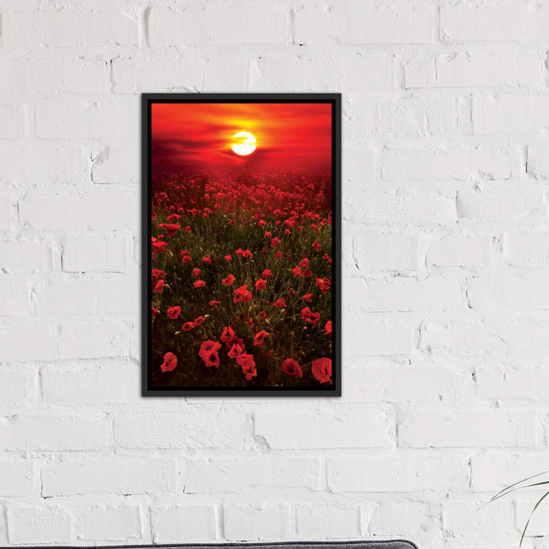 « chaleureux coucher de soleil » par marco carmassi-reproduction de photo, H 40 po x l 26 po x P 1,5 po