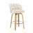 Swivel Upholstered Counter & Bar Stool With Wood Frame (Set Of 3)-117969103-117969099