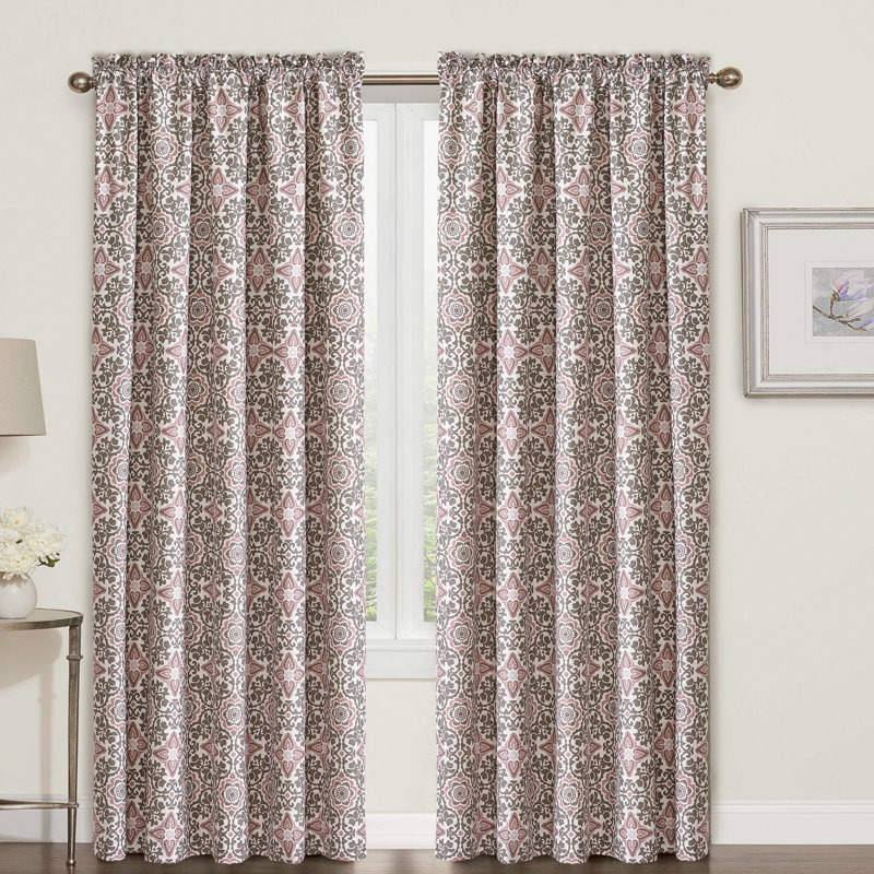 Semi Sheer Curtain Pair