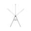 Brabantia Hangon 25 m Folding Drying Rack with Rod-100078627