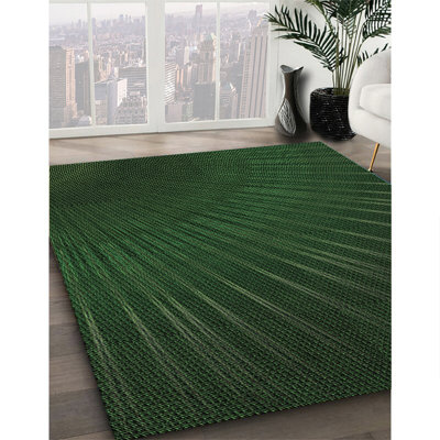 Tapis vert tissé à la machine