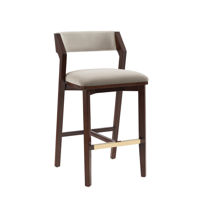Tabouret de bar Patricia, Tabouret de bar (siège d'une hauteur de 28,9 po), Lin lin