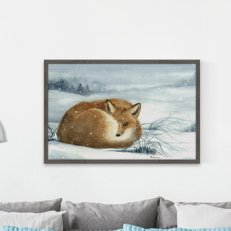 Sheltered 1 Piece Single Picture Frame Painting, 61cm H x 91cm W x 4cm D