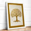 Golden Tree Botanical - Framed Print-1203533548-1203533549